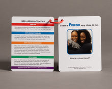 Load image into Gallery viewer, ABCs for GROWN UPS: Affirmations for Well-Being First Edition (30 cards)