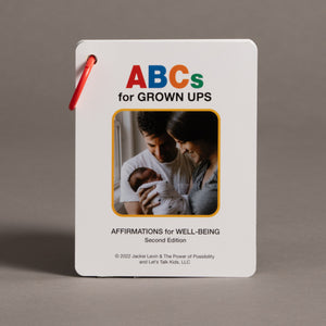 ABCs for GROWN UPS: Affirmation for Well-Being Second Edition (30 cards)